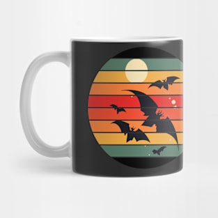 Bat Sunset Mug